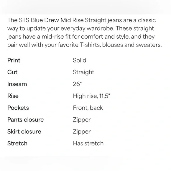 Blue Ankle Cropped Jeans with Relaxed Fit - Picture 3 of 3